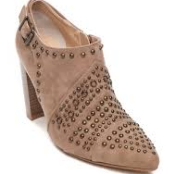 karri Blue Shoes - Kaari Blue Kristin Studded Bootie NWT
